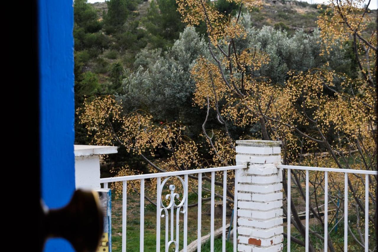 La Casa De Las Burbujas Azules Caspe Zewnętrze zdjęcie